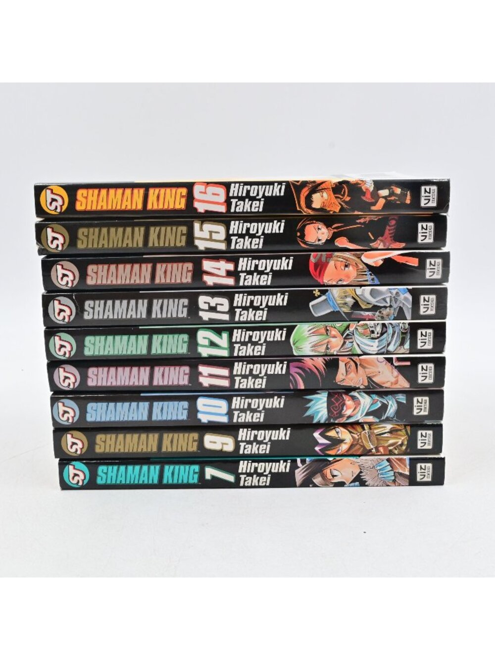 Shaman King Manga Volumes 7 & 9-16 English 1st Printing Viz Media Shonen Jump